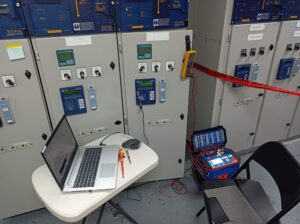 11kV protection SEL751 relay secondary injection testing
