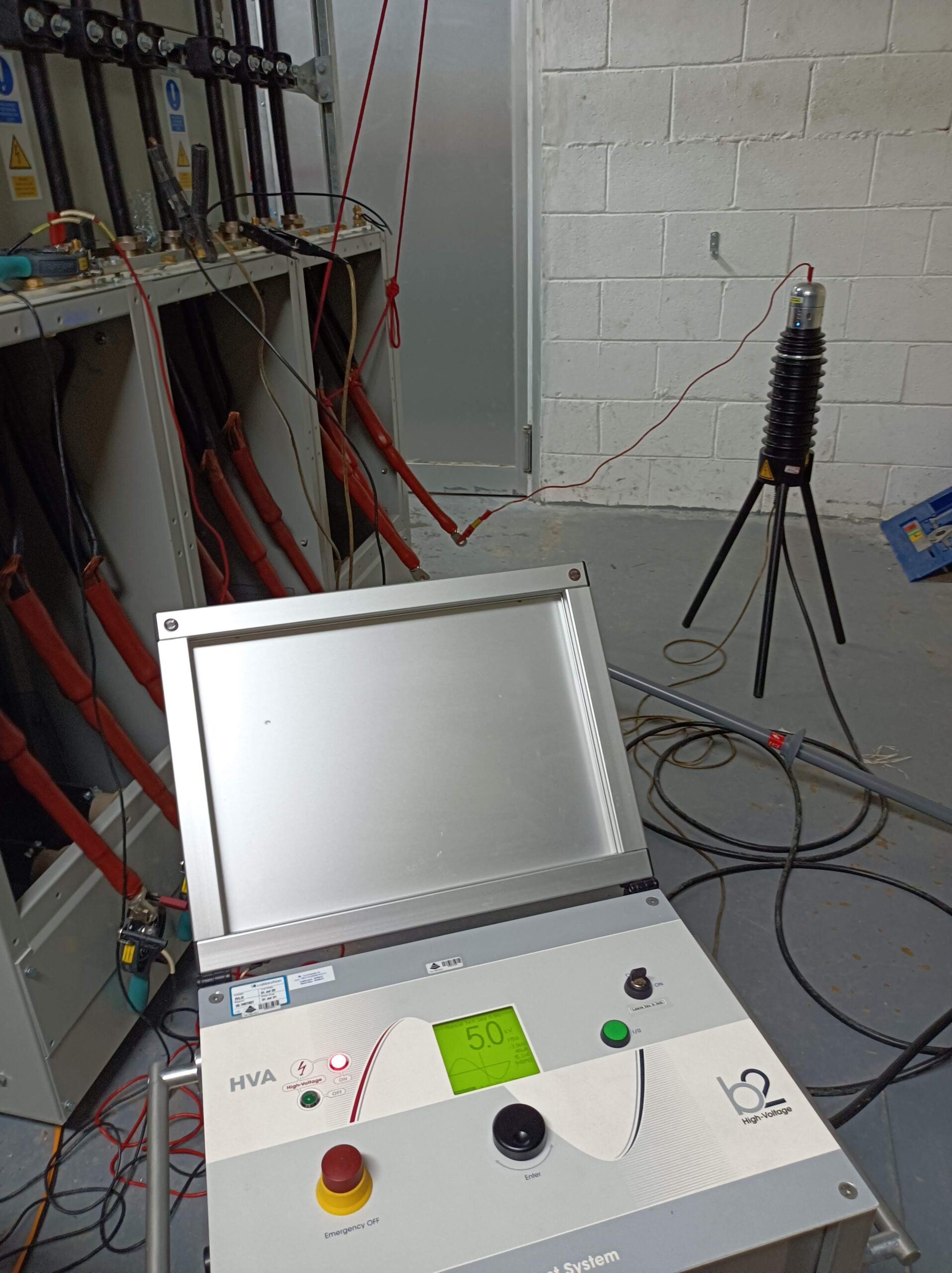 11kV VLF Tan Delta Cable Testing